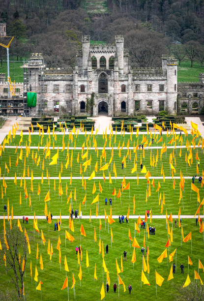 GBR: Steve Messam Installation 'OR' Is Revealed On the South Lawns at Lowther Castle