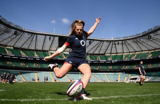 GBR: England Red Roses Training Session