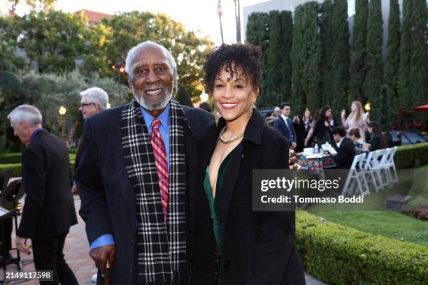 Nate Holden and Erika Alexis attend the Heart Of Los Angeles 's 35th Anniversary Gala: Celebration Of The Heart on April 11, 2024 in Los Angeles,...