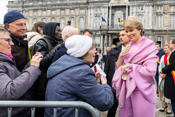 BEL: Grand-Duke And Grand Duchess Of Luxembourg : State Visit To Belgium - Day Three