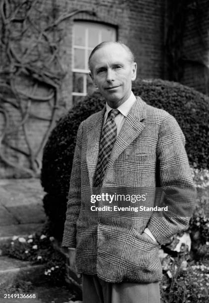 Secretary of State for Commonwealth Relations, Alec Douglas-Home , London, April 3rd 1957.