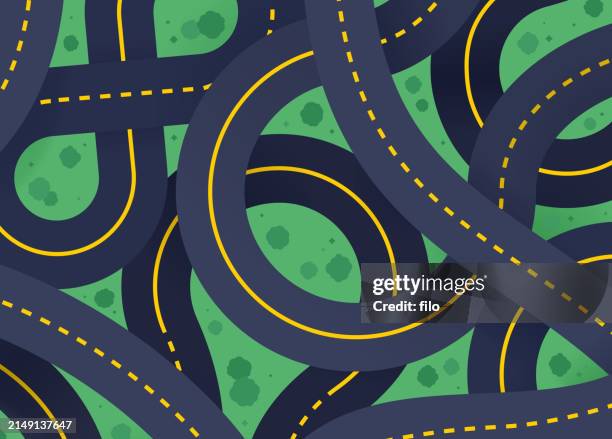 Map Background Driving 51 Road Trip Map Background High Res Illustrations - Getty Images