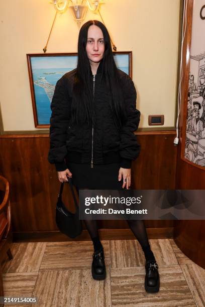 Antonia Marsh attends the Burberry party at Harry’s Bar during the opening week of the 60th International Art Exhibition, La Biennale di Venezia, on...