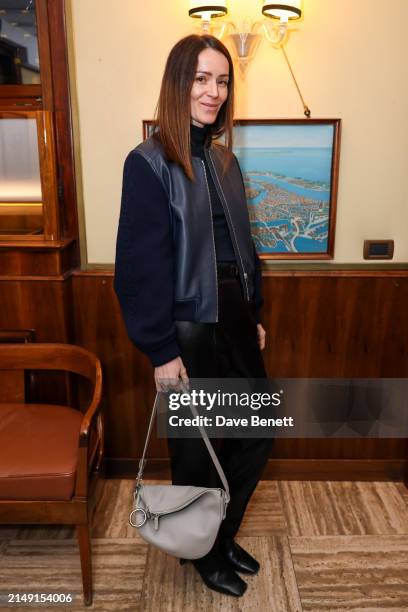 Alex Eagle attends the Burberry party at Harry’s Bar during the opening week of the 60th International Art Exhibition, La Biennale di Venezia, on...