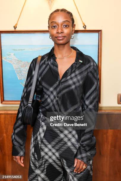 Rhea Dillon attends the Burberry party at Harry’s Bar during the opening week of the 60th International Art Exhibition, La Biennale di Venezia, on...