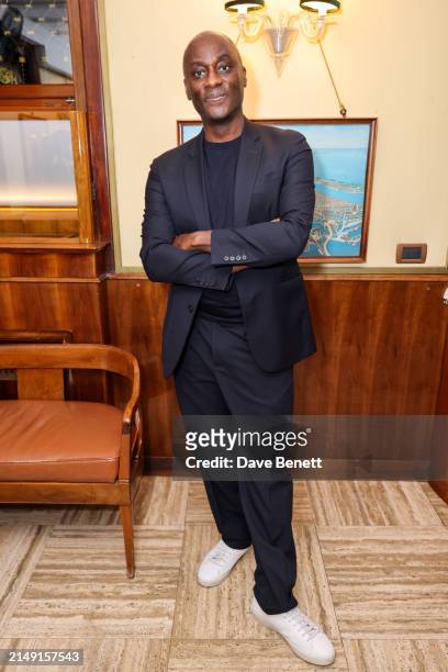 Ekow Eshun attends the Burberry party at Harry’s Bar during the opening week of the 60th International Art Exhibition, La Biennale di Venezia, on...