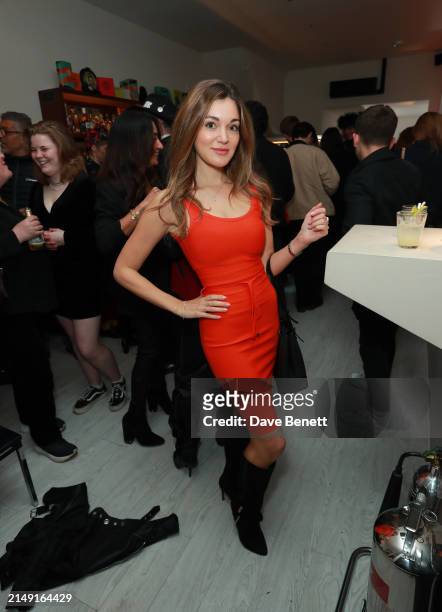 Mirabel Stuart attends Trejo's Tacos VIP launch on April 18, 2024 in London, England.
