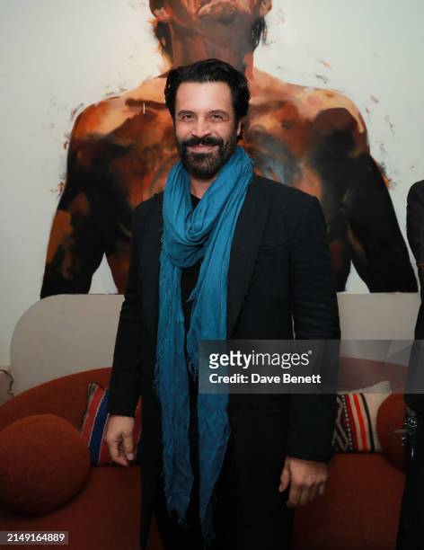 Christian Vit attends Trejo's Tacos VIP launch on April 18, 2024 in London, England.