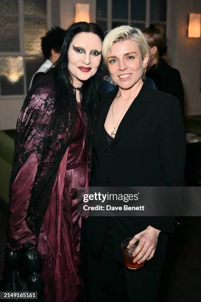 Princess Julia and Hanna Hanra attend the launch of BISTROTHEQUE 20: The Season, in partnership with Tanqueray No. TEN, hosted by Lulu Kennedy at...