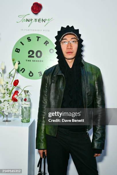 Chet Lo attends the launch of BISTROTHEQUE 20: The Season, in partnership with Tanqueray No. TEN, hosted by Lulu Kennedy at Bistrotheque on April 18,...