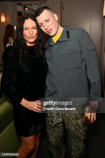 Lulu Kennedy and Olly Shinder attend the launch of BISTROTHEQUE 20: The Season, in partnership with Tanqueray No. TEN, hosted by Lulu Kennedy at...
