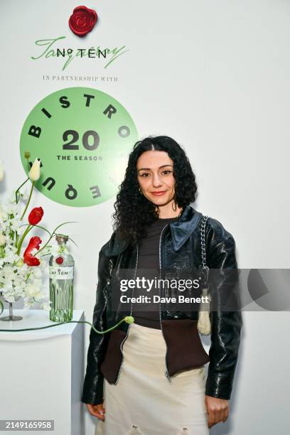 Ancuta Sarca attends the launch of BISTROTHEQUE 20: The Season, in partnership with Tanqueray No. TEN, hosted by Lulu Kennedy at Bistrotheque on...