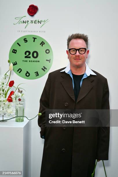 Harry Lambert attends the launch of BISTROTHEQUE 20: The Season, in partnership with Tanqueray No. TEN, hosted by Lulu Kennedy at Bistrotheque on...