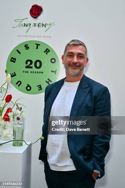 David Waddington attends the launch of BISTROTHEQUE 20: The Season, in partnership with Tanqueray No. TEN, hosted by Lulu Kennedy at Bistrotheque on...