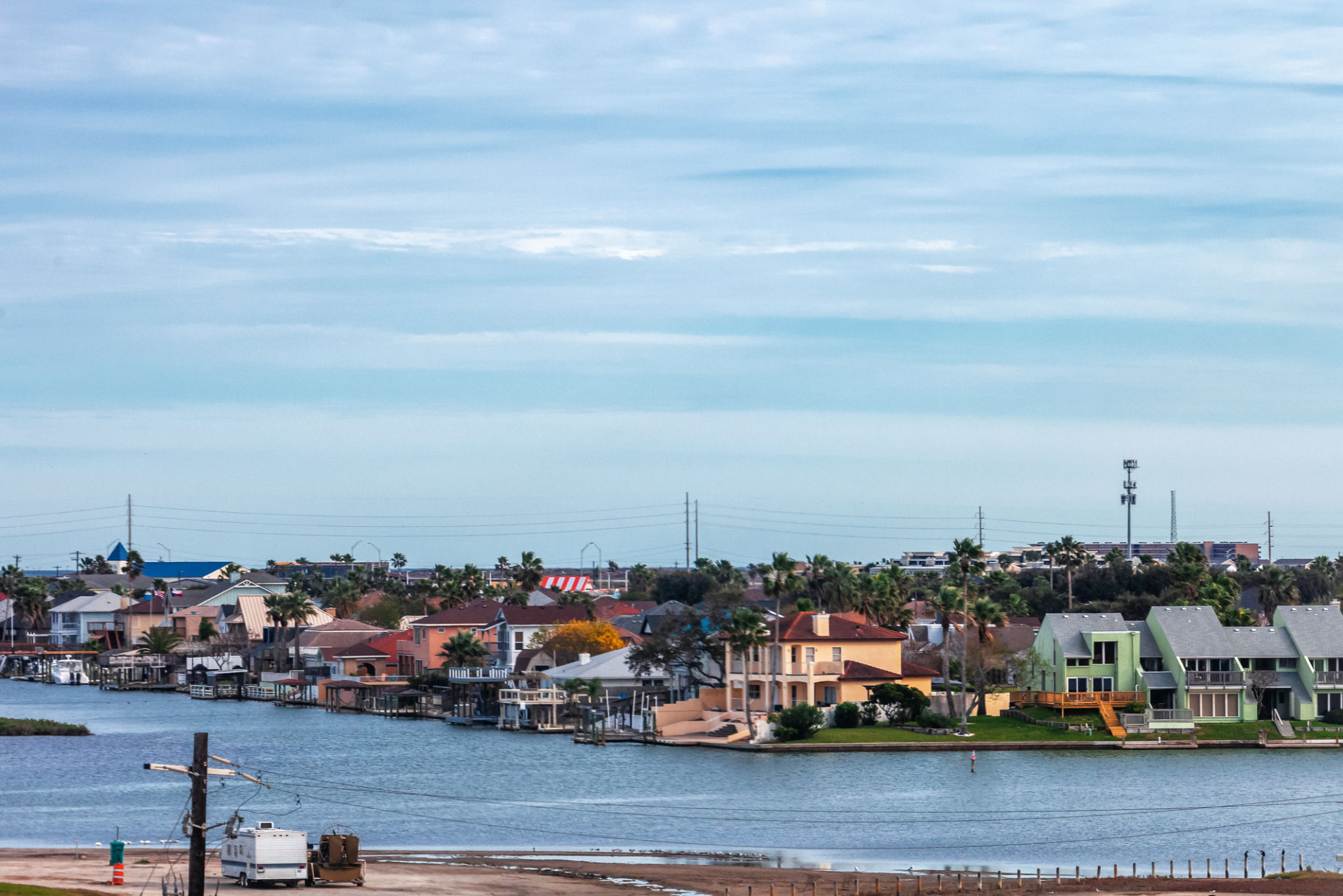 Gulf coast town - Port Aransas, Texas Gulf coast town - Port Aransas, Texas
