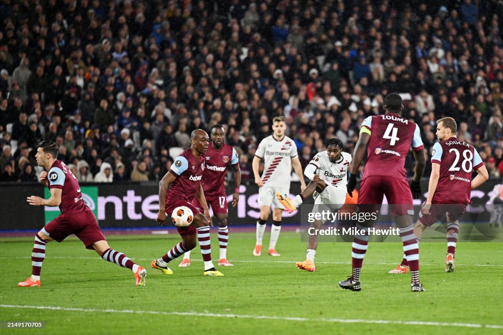West Ham United FC v Bayer 04 Leverkusen: Quarter-Final Second Leg - UEFA Europa League 2023/24