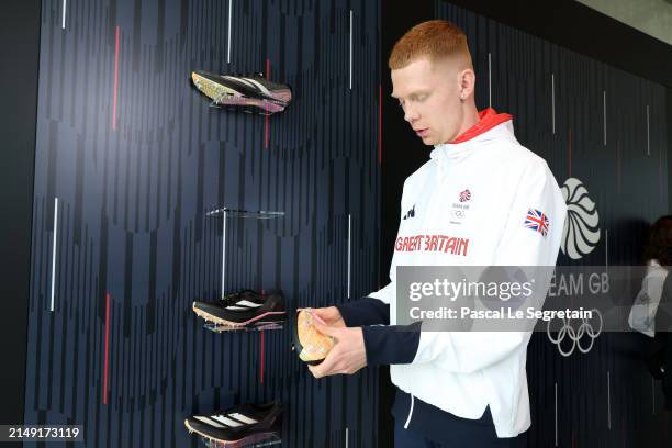 World-class athlete Ben Pattison is captured here viewing the new adidas 2024 athlete pack - a 49 strong footwear collection, all united by a design...