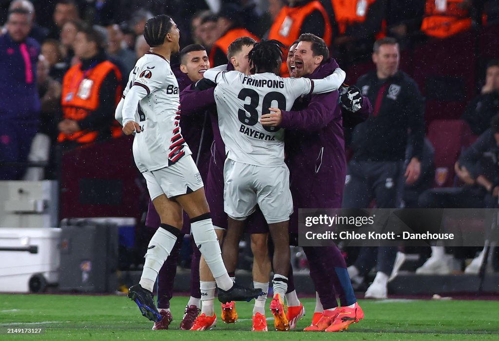 West Ham United FC v Bayer 04 Leverkusen: Quarter-Final Second Leg - UEFA Europa League 2023/24