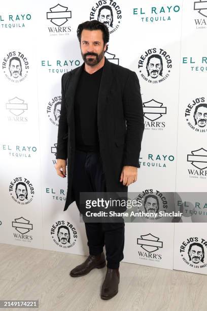 Christian Vit attends the VIP launch of "Trejo's Tacos" on April 18, 2024 in London, England.