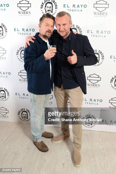 Craig Kelly attends the VIP launch of "Trejo's Tacos" on April 18, 2024 in London, England.