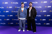 Saiko And Manuel Turizo Attend McDonald's Photocall In...