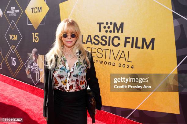 Rosanna Arquette attends the Opening Night Gala and 30th Anniversary Screening of "Pulp Fiction" during the 2024 TCM Classic Film Festival at TCL...