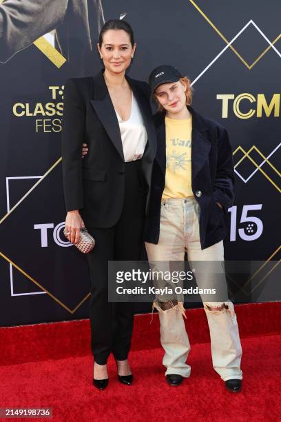 Emma Heming Willis and Tallulah Willis attend the Opening Night Gala and 30th anniversary screening of "Pulp Fiction" during the 2024 TCM Classic...