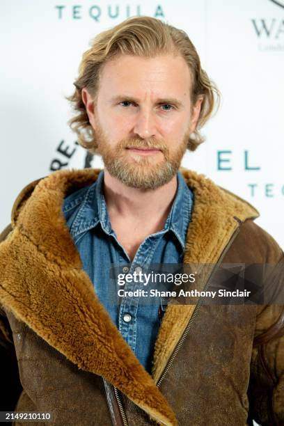 Dan Dewhirst attends the VIP launch of "Trejo's Tacos" on April 18, 2024 in London, England.