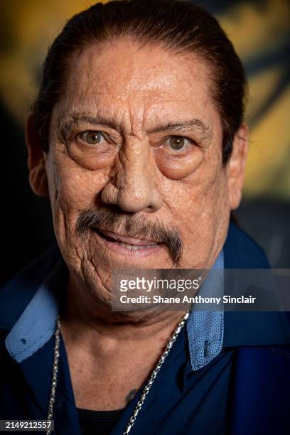 Danny Trejo attends the VIP launch of "Trejo's Tacos" on April 18, 2024 in London, England.