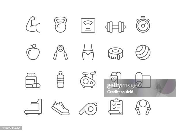 ilustraciones, imágenes clip art, dibujos animados e iconos de stock de iconos de ejercicios - tracker-icon-vector