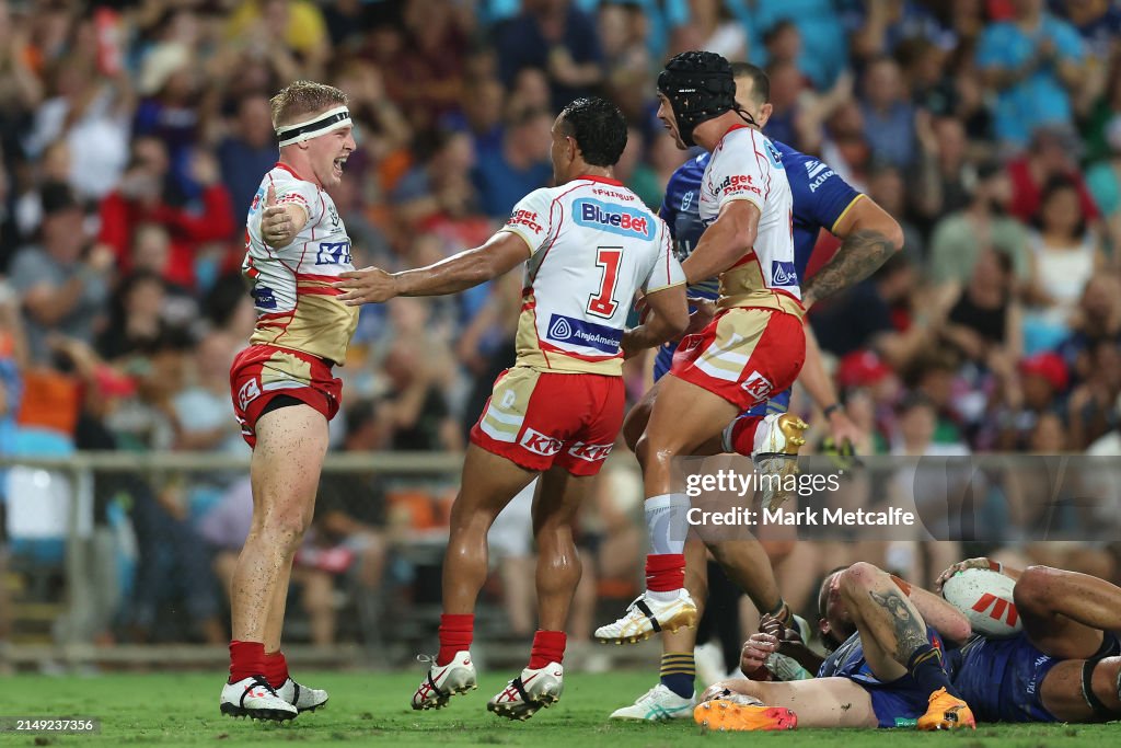 NRL Rd 7 - Eels v Dolphins