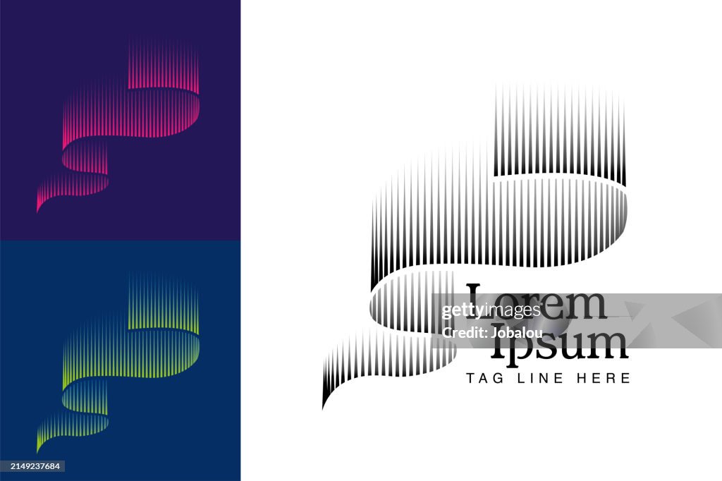 Aurora Graphic Element Design Brand Template