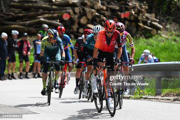 Oscar Rodriguez of Spain and Team INEOS Grenadiers competes during the 47th Tour of the Alps 2024, Stage 5 a 118.6km stage from Levico Terme to...