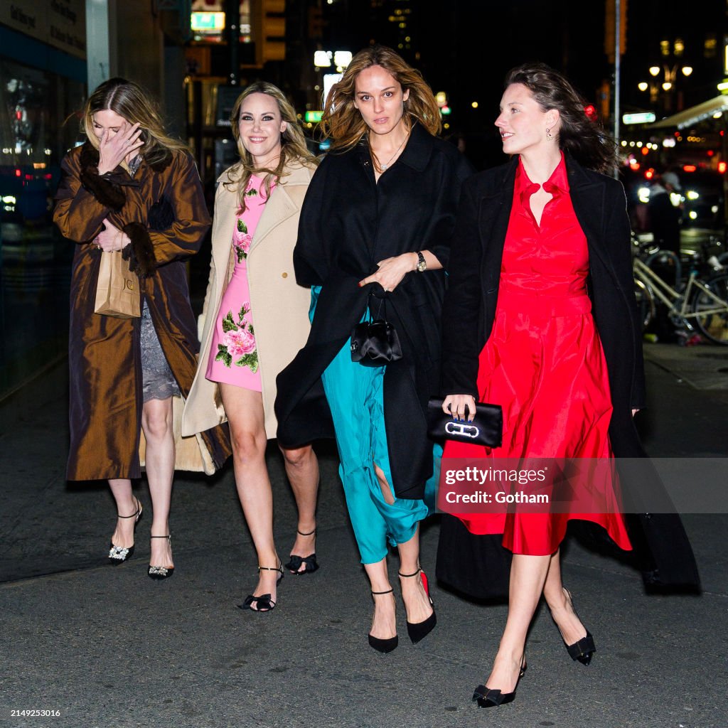 Feick Amanda Kahn, Elizabeth Kurpis, Andrea Feick and Alexis Morris attend ...