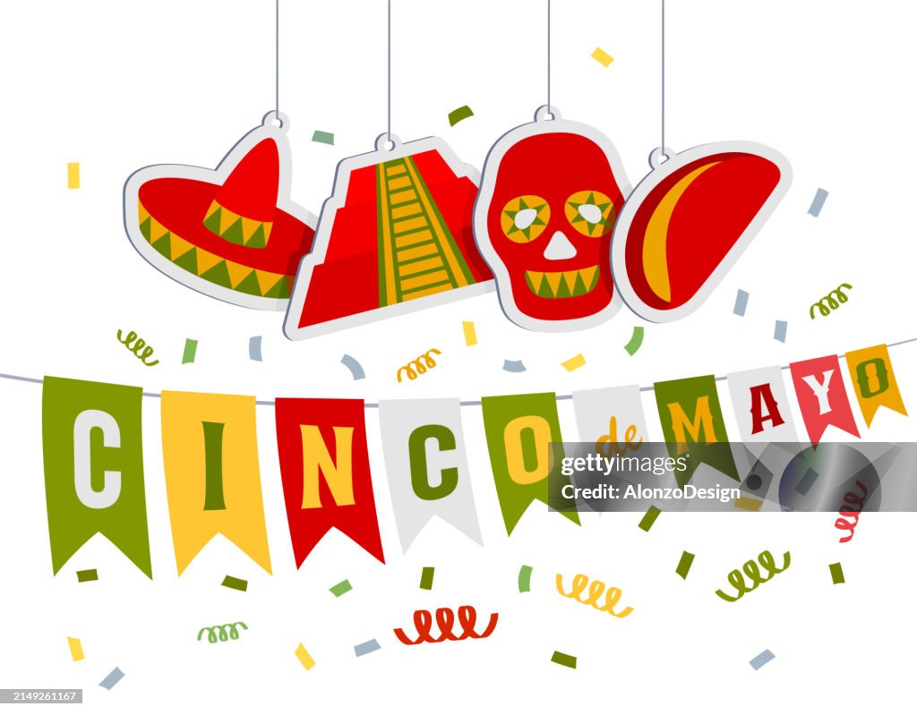 Happy Cinco de Mayo Decoration.