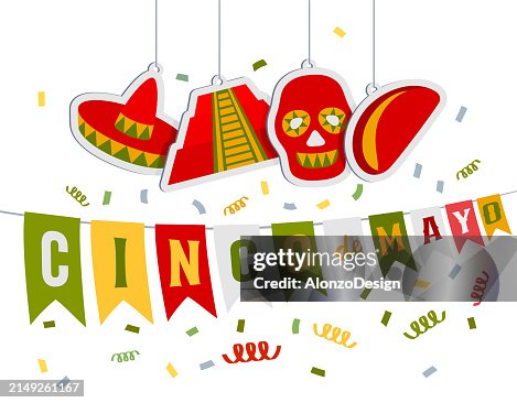 Happy Cinco de Mayo Decoration. Happy Cinco de Mayo Decoration.