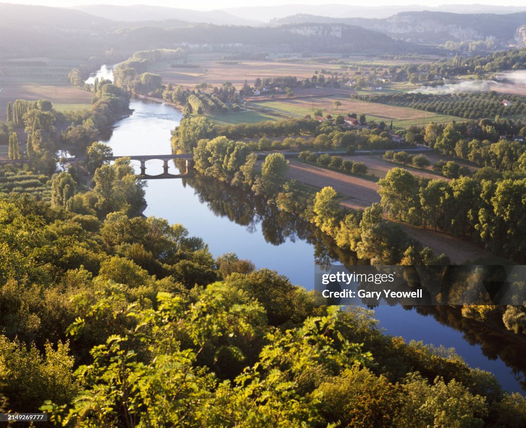 Bridge across River Dordogne