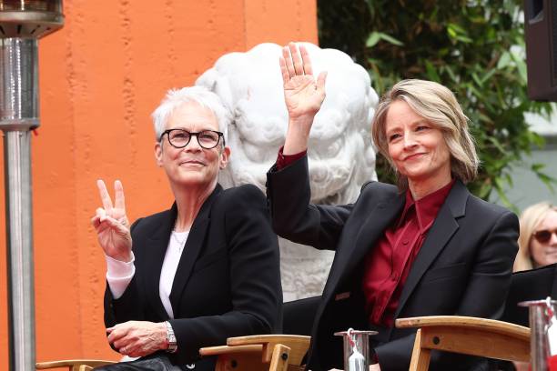 CA: TCM Hosts Handprint And Footprint Ceremony Honoring Jodie Foster At TCL Chinese Theatre IMAX
