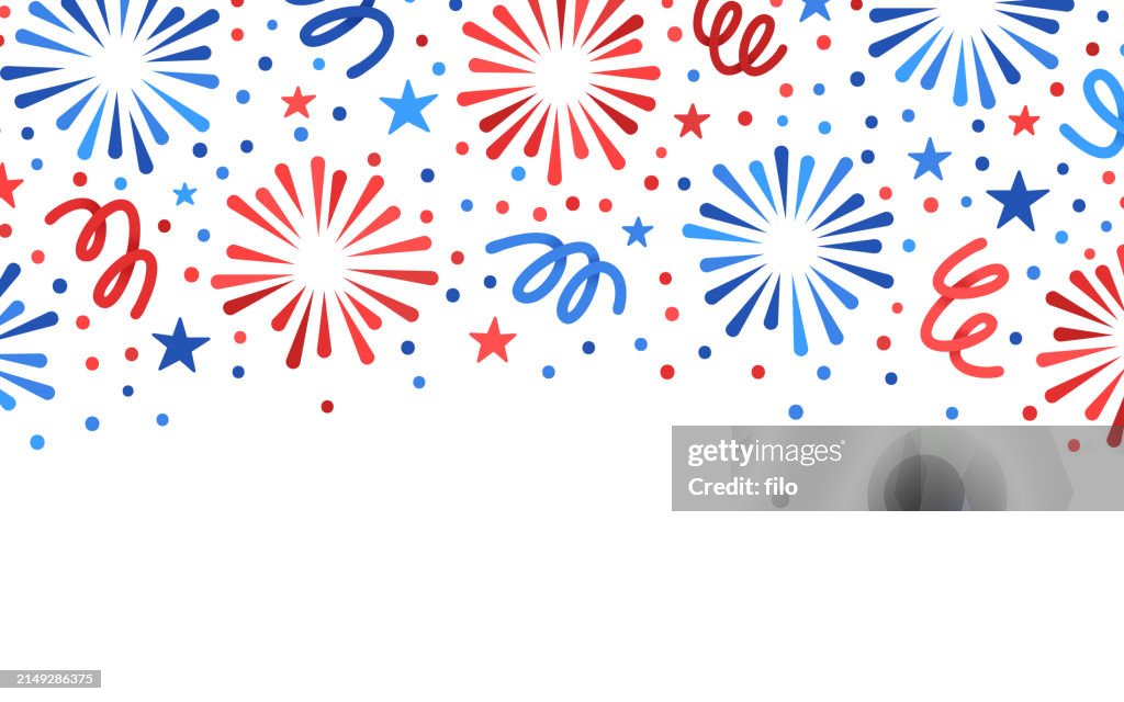 Feuerwerk Feier Moderner Hintergrund