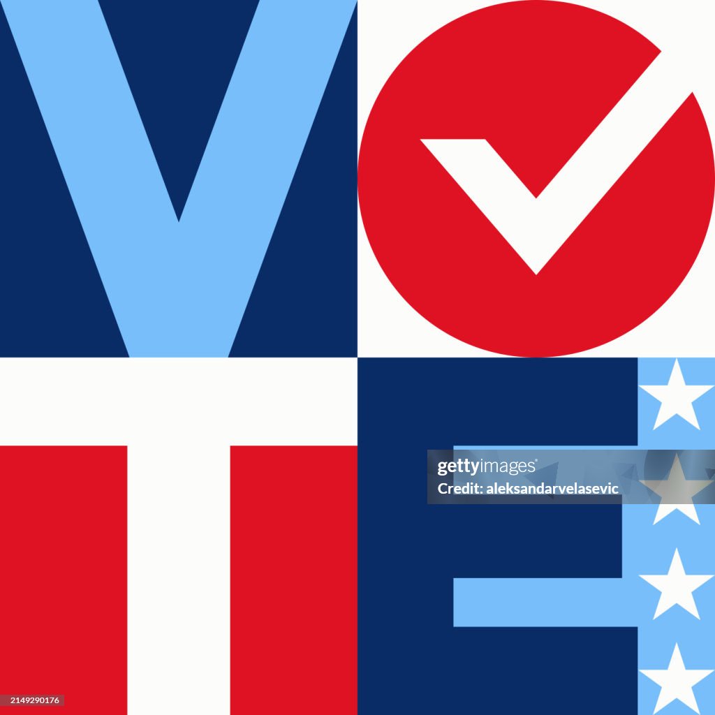 Vote Election Sign High-Res Vector Graphic - Getty Images