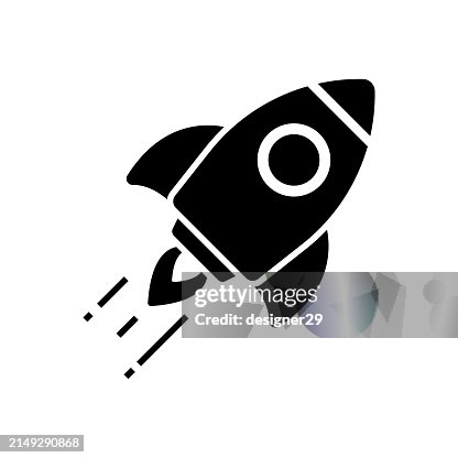 Rocket or Startup Icon Vector Design. Rocket or Startup Icon Vector Design.