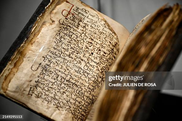 French Codex This photograph taken on April 23 shows a view of The Codex... News ...