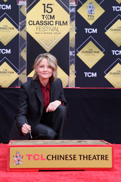 CA: TCM Honors Actress Jodi Foster With Hand And Footprint Ceremony