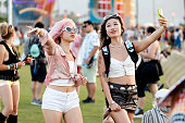 Street Style At The 2024 Coachella Valley Music And...