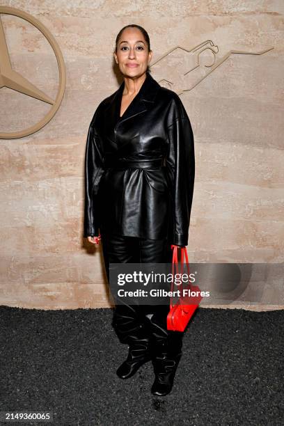 Tracee Ellis Ross at the Mercedes-Benz all new G-Class Los Angeles star-studded world premiere held at Franklin Canyon Park on April 23, 2024 in...