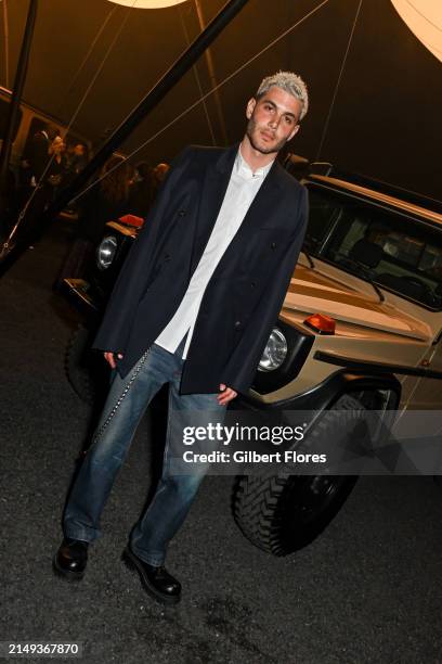 Fai Khadra at the Mercedes-Benz all new G-Class Los Angeles star-studded world premiere held at Franklin Canyon Park on April 23, 2024 in Beverly...