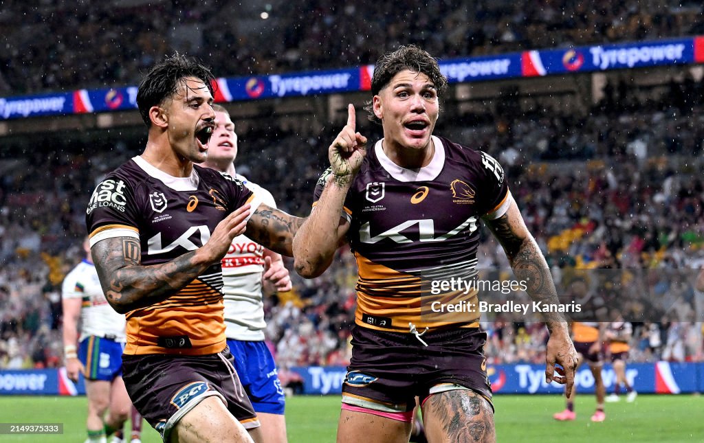 NRL Rd 7 - Broncos v Raiders