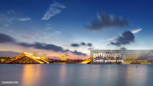 guang fulin and the clouds in the sky - phoenix arizona stock pictures, royalty-free photos & images