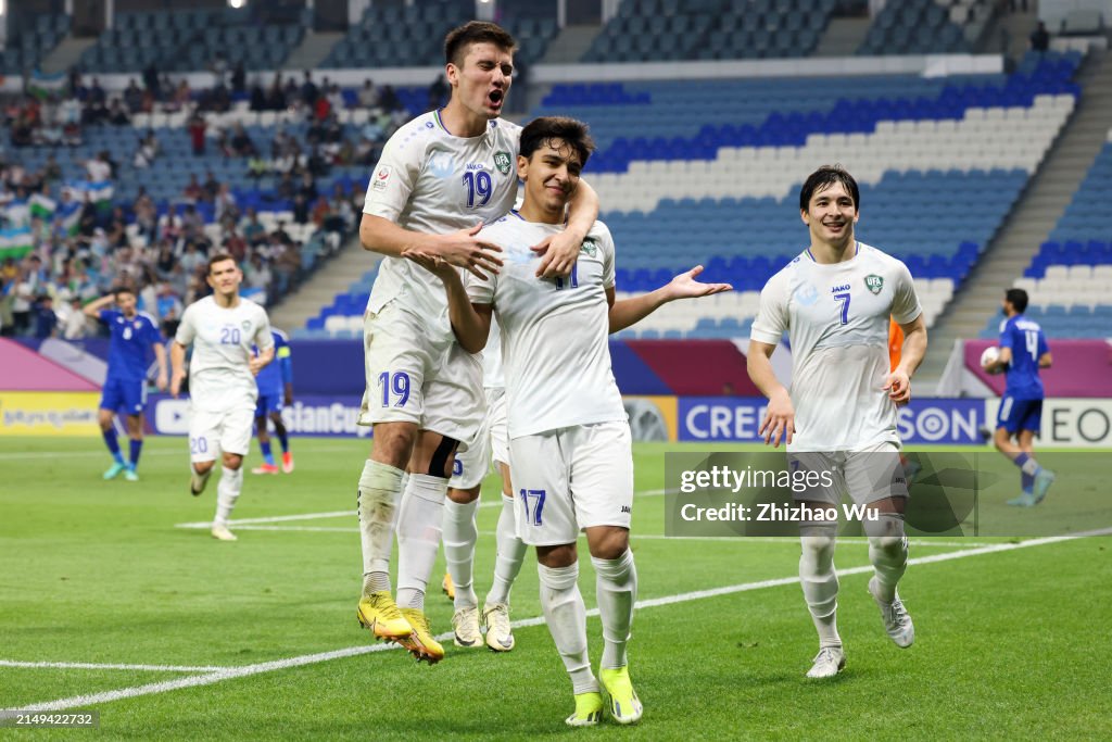Kuwait v Uzbekistan - AFC U23 Asian Cup Group D