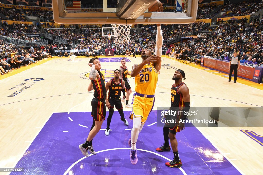 Atlanta Hawks v Los Angeles Lakers